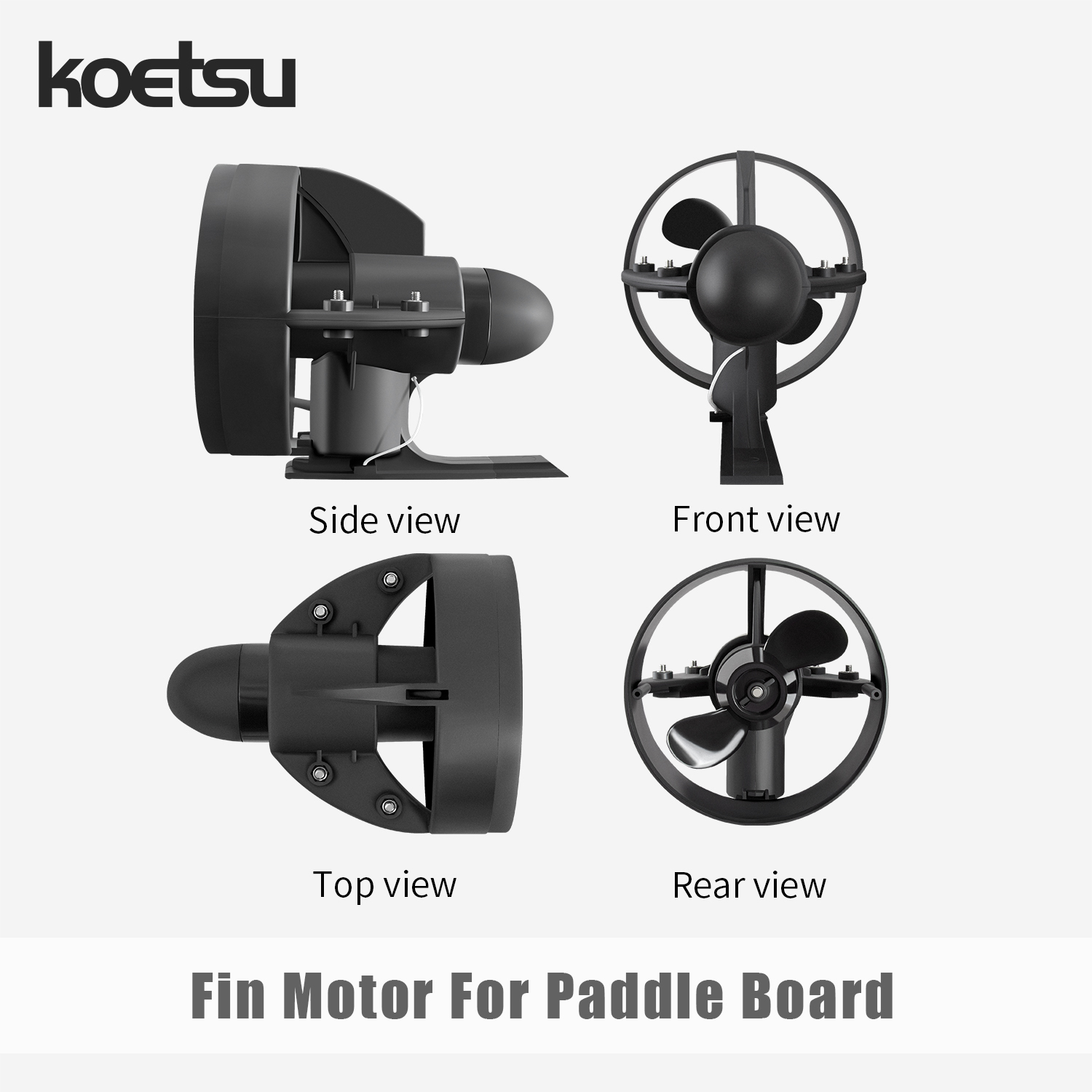 KOETSU Paddle Board Underwater - огляд і ціна Fishing Boat Trolling Motor