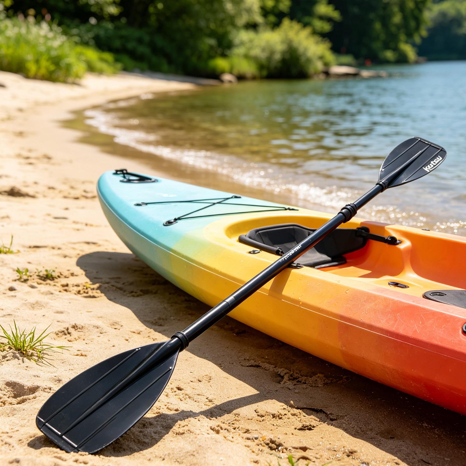 2-Section Carbon Fiber Kayak P - огляд і ціна Fishing Boat Oar
